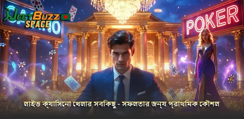 শিখুন লাইভ ক্যাসিনো খেলার সবচেয়ে গুরুত্বপূর্ণ কৌশল