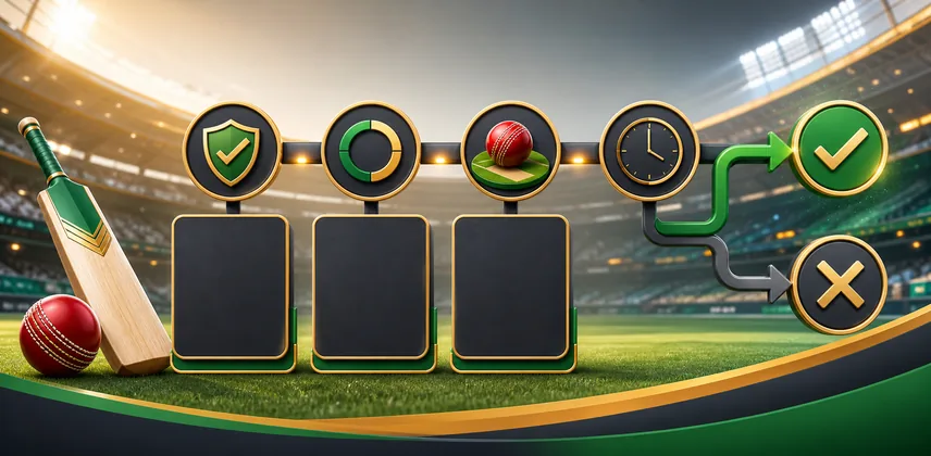 ক্রিকেট মাঠে eligibility, শর্ত, eligible sport ও expiry যাচাইয়ের decision path